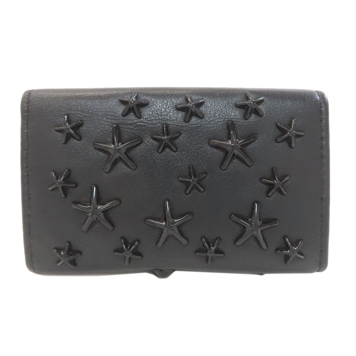 Jimmy Choo Star motif key holder Leather Ladies [Used]
