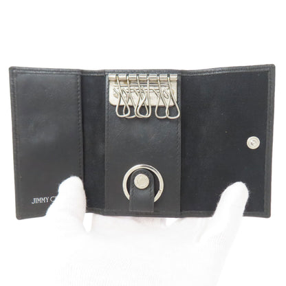 Jimmy Choo Star motif key holder Leather Ladies [Used]