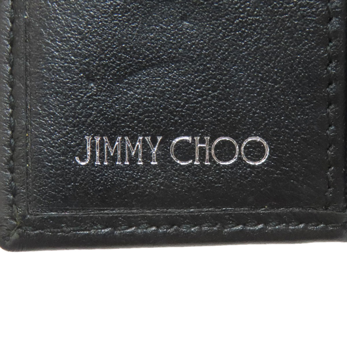 Jimmy Choo Star motif key holder Leather Ladies [Used]