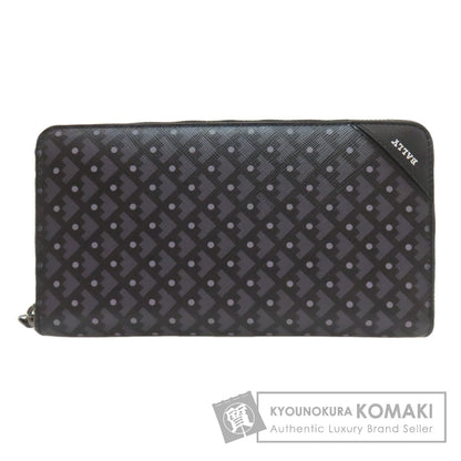 BALLY Overall handle Long wallet (with coin pocket) PVC Ladies [Used]