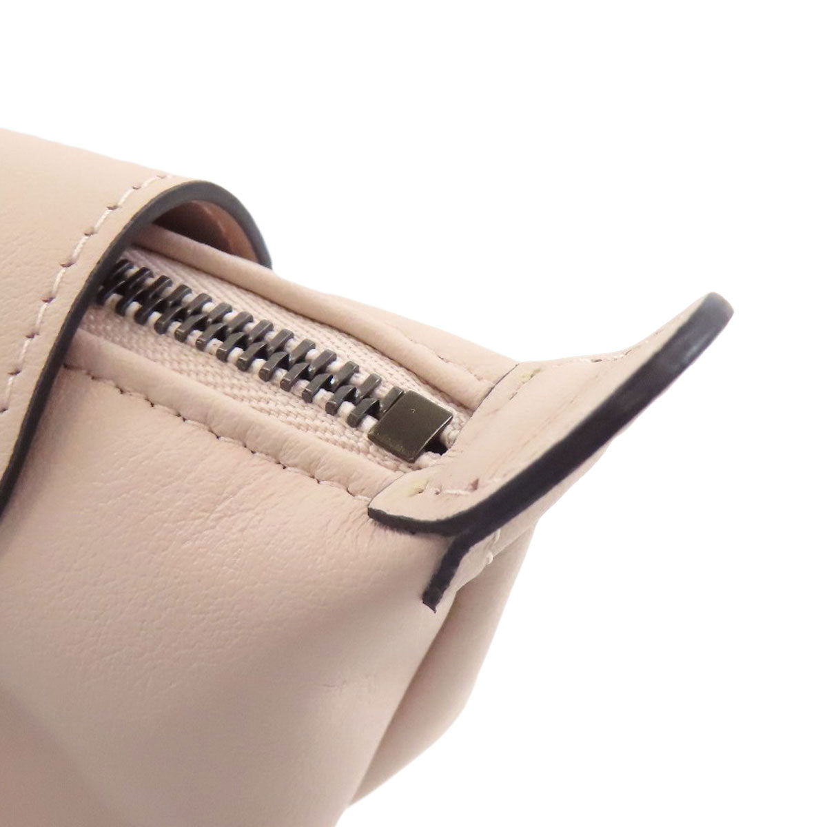 Longchamp Le Pliage coin purse Leather Ladies [Used]