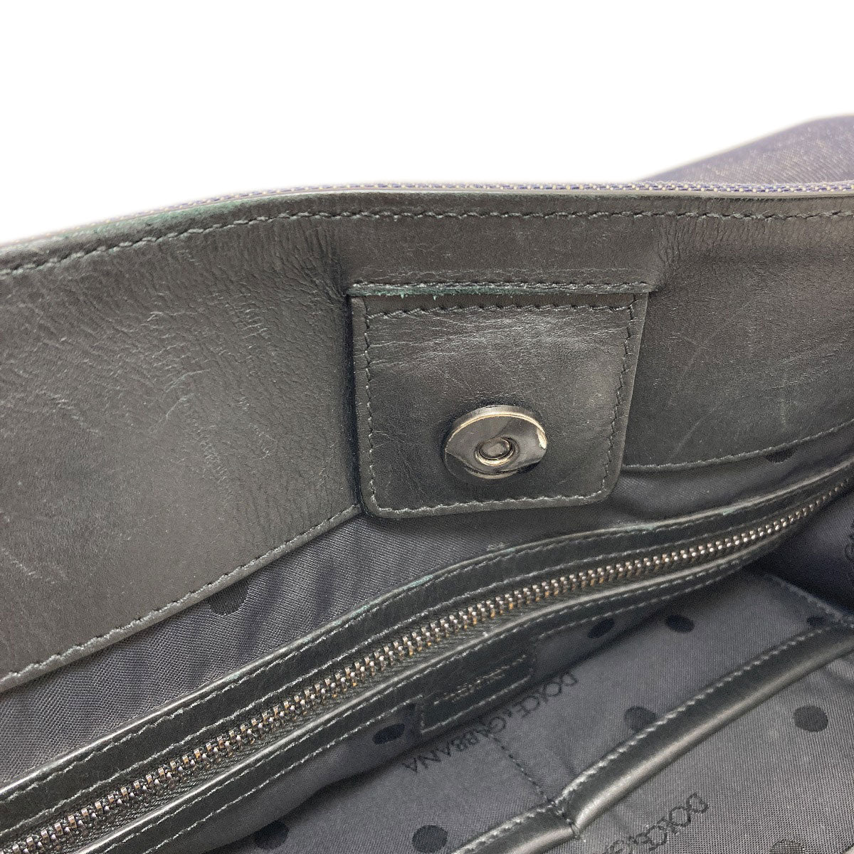 D&G 2WAY Tote Bag Denim Ladies [Used]