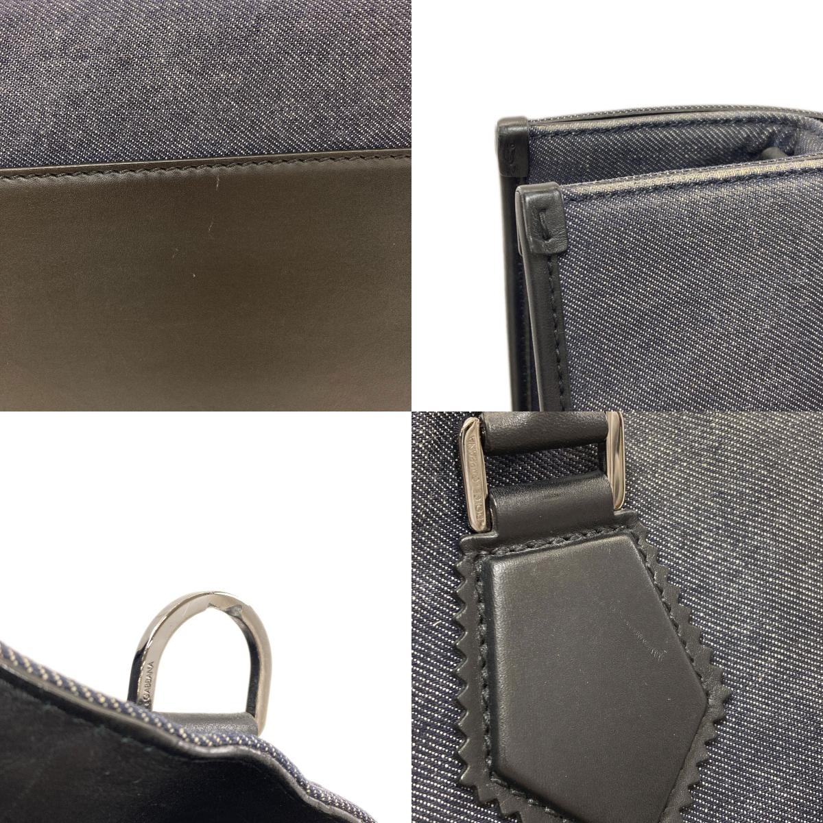 D&G 2WAY Tote Bag Denim Ladies [Used]