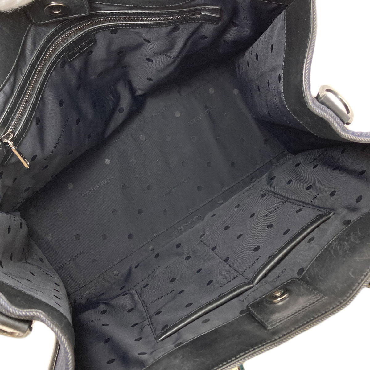 D&G 2WAY Tote Bag Denim Ladies [Used]