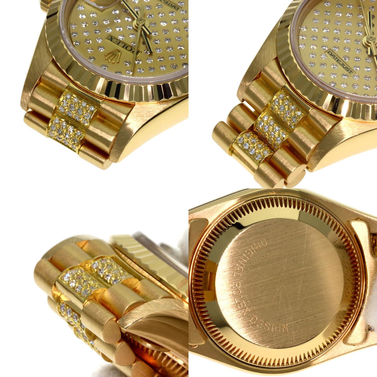 ROLEX Pleiades dial with original diamonds Watches 69178 K18 Yellow Gold/K18YGxDiamond Ladies