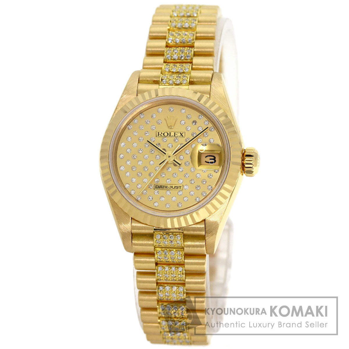 ROLEX Pleiades dial with original diamonds Watches 69178 K18 Yellow Gold/K18YGxDiamond Ladies