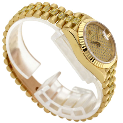 ROLEX Pleiades dial with original diamonds Watches 69178 K18 Yellow Gold/K18YGxDiamond Ladies