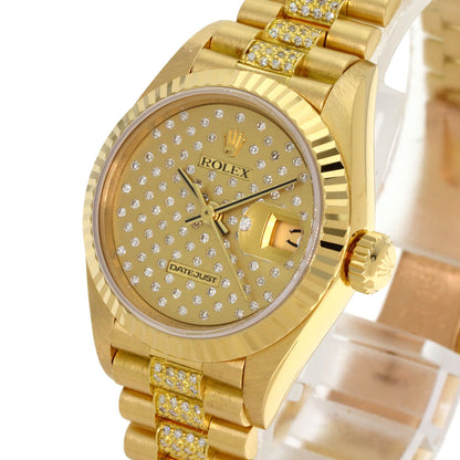 ROLEX Pleiades dial with original diamonds Watches 69178 K18 Yellow Gold/K18YGxDiamond Ladies