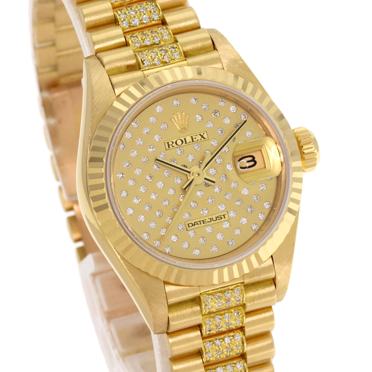 ROLEX Pleiades dial with original diamonds Watches 69178 K18 Yellow Gold/K18YGxDiamond Ladies
