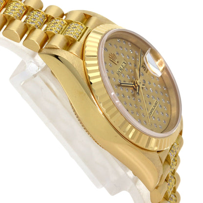 ROLEX Pleiades dial with original diamonds Watches 69178 K18 Yellow Gold/K18YGxDiamond Ladies