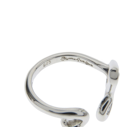 TIFFANY&Co.   Ring Initial V Silver Ladies