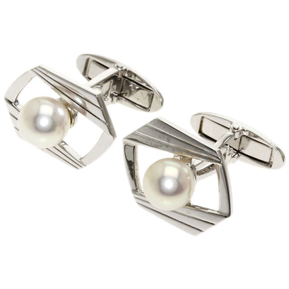 MIKIMOTO   cuffs Pearl Pearl Silver mens