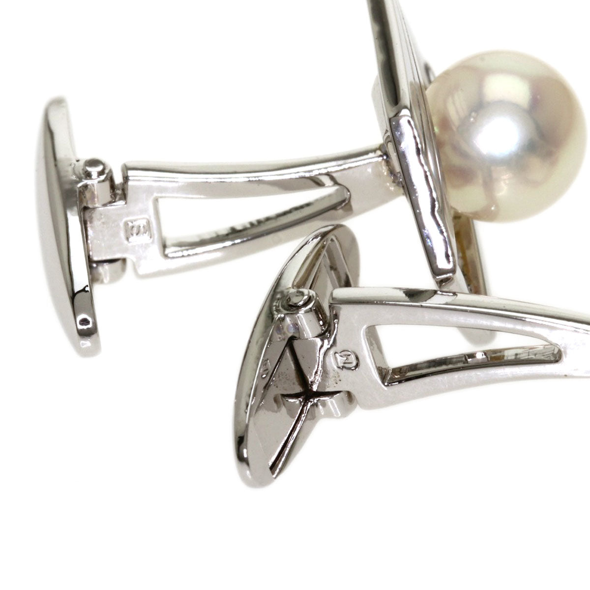 MIKIMOTO   cuffs Pearl Pearl Silver mens