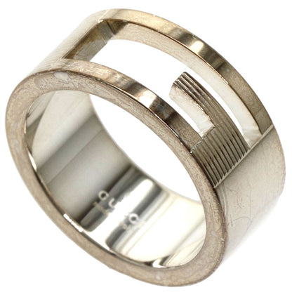 GUCCI   Ring G logo unused #11 Silver Ladies