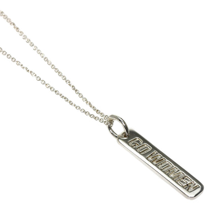 TIFFANY&Co.   Necklace GO WOMEN 2012 Bar Silver Ladies