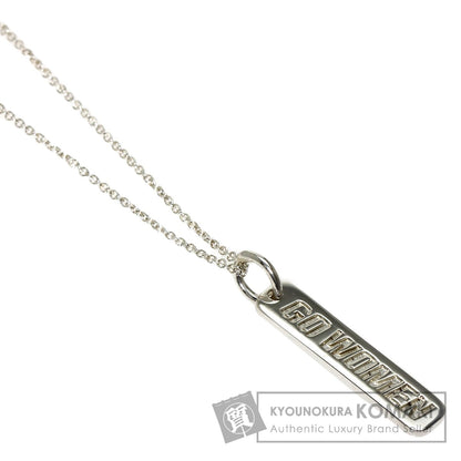 TIFFANY&Co.   Necklace GO WOMEN 2012 Bar Silver Ladies