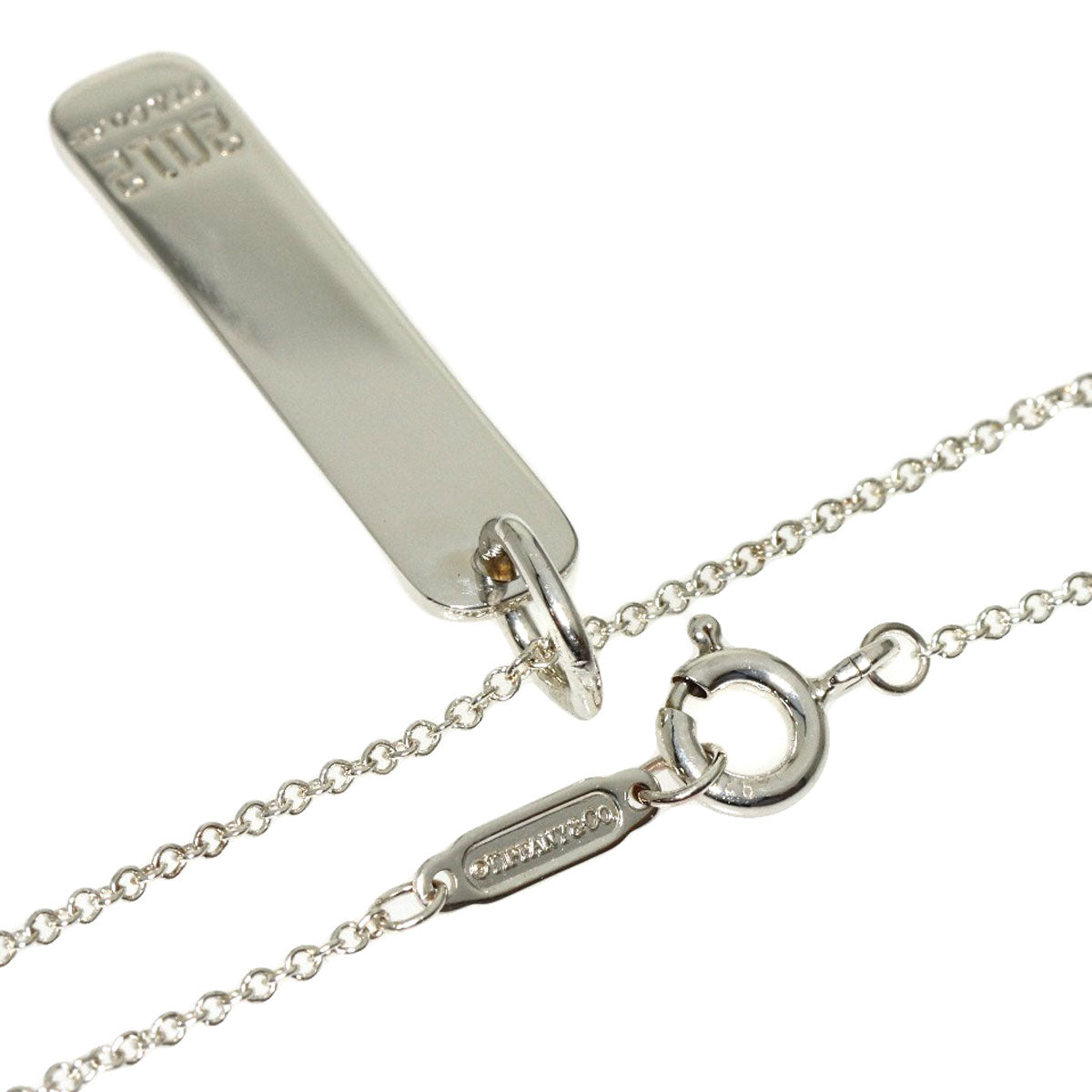 TIFFANY&Co.   Necklace GO WOMEN 2012 Bar Silver Ladies