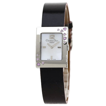 CHRISTIAN DIOR Maris Watches D78-1093 Stainless Steel/Leather Ladies