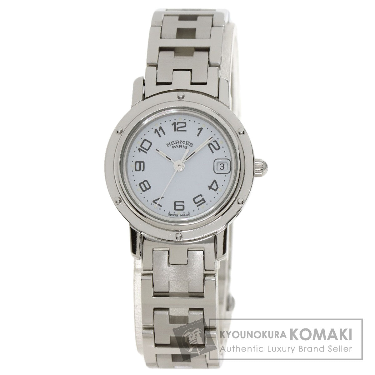 HERMES Clipper Watches CL4.210 Stainless Steel/Stainless Steel Ladies