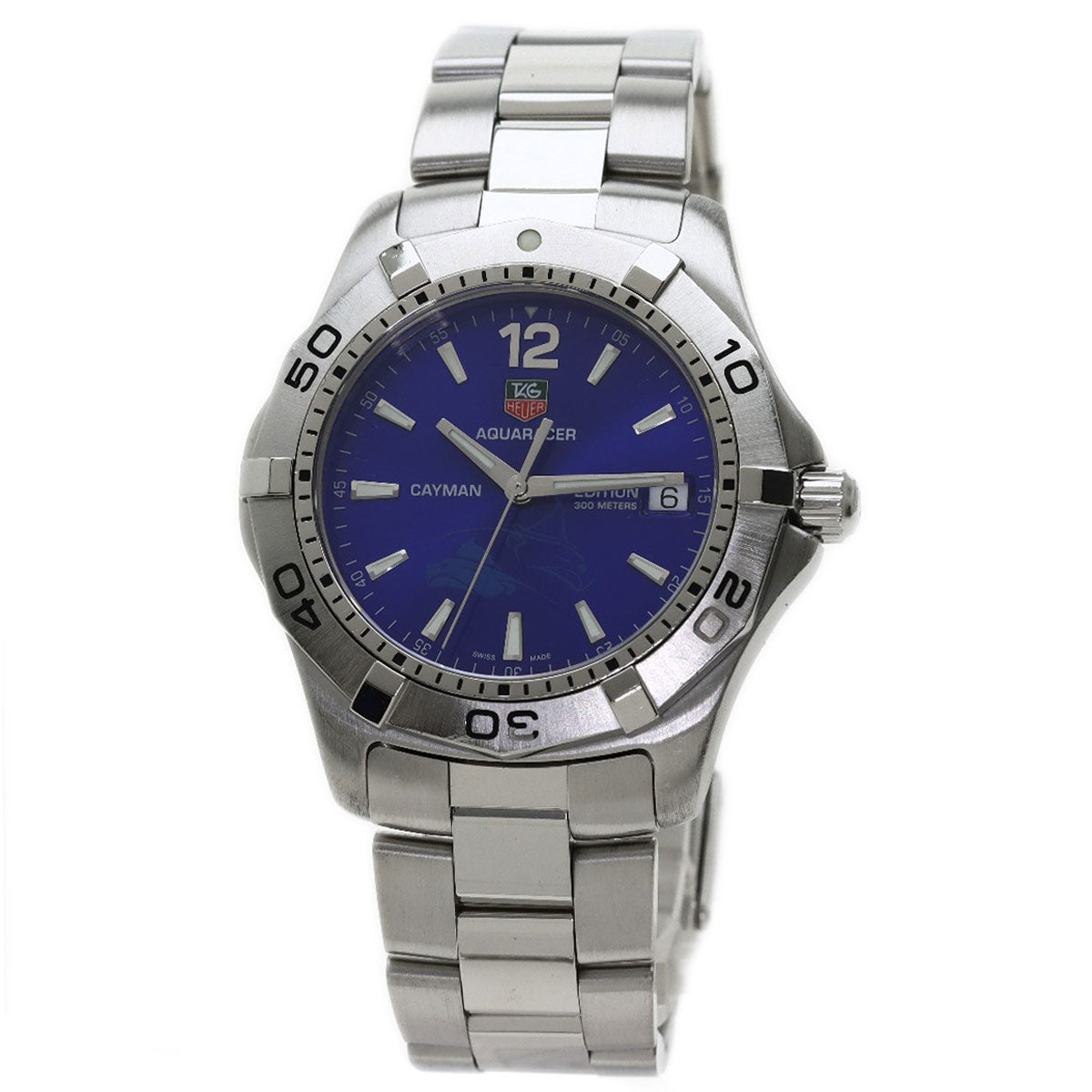 TAG HEUER Aqua Racer Cayman Limited to 700 Watches WAF111F Stainless Steel/Stainless Steel mens