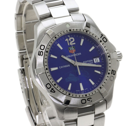 TAG HEUER Aqua Racer Cayman Limited to 700 Watches WAF111F Stainless Steel/Stainless Steel mens