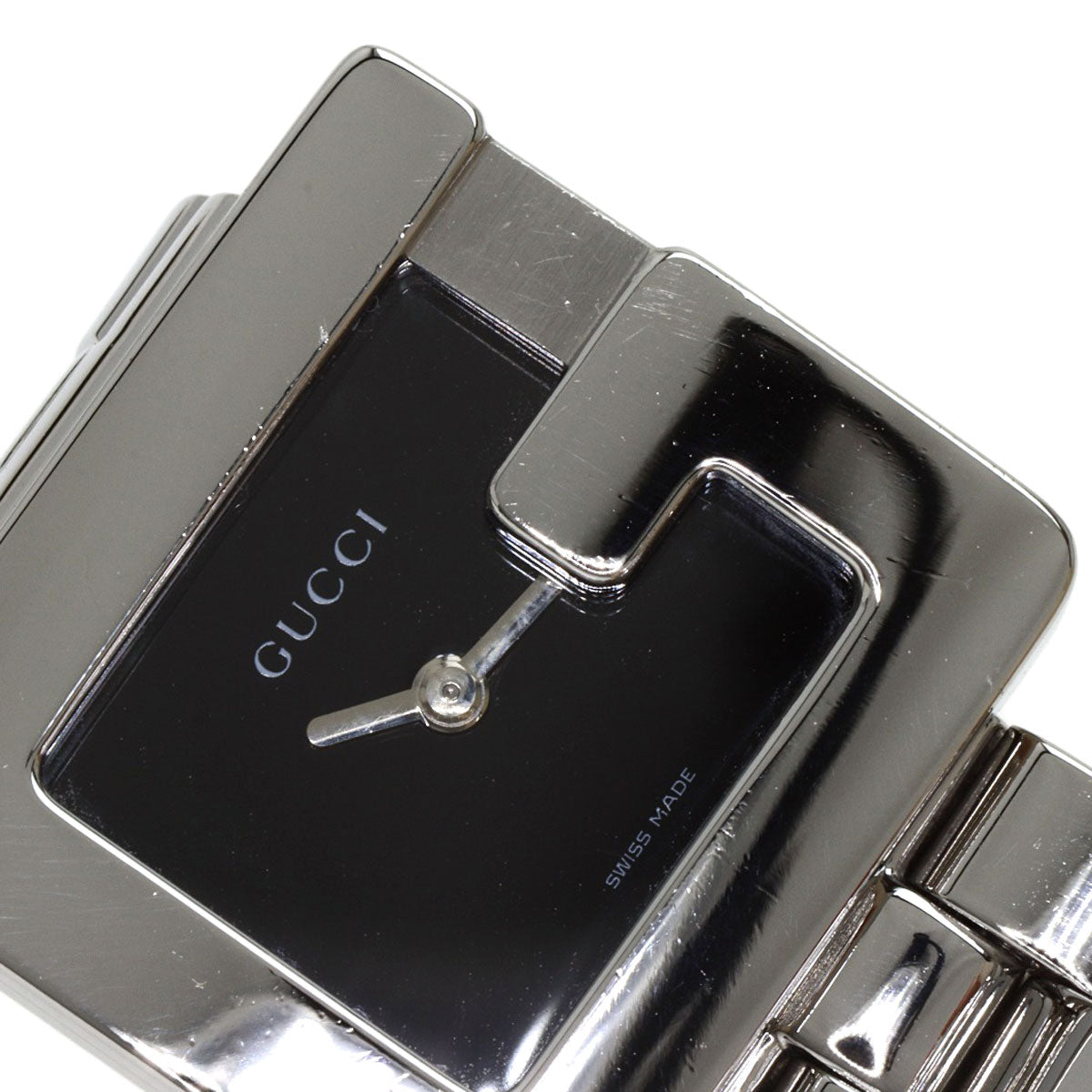 GUCCI Square face G Watches 3600L Stainless Steel/Stainless Steel Ladies