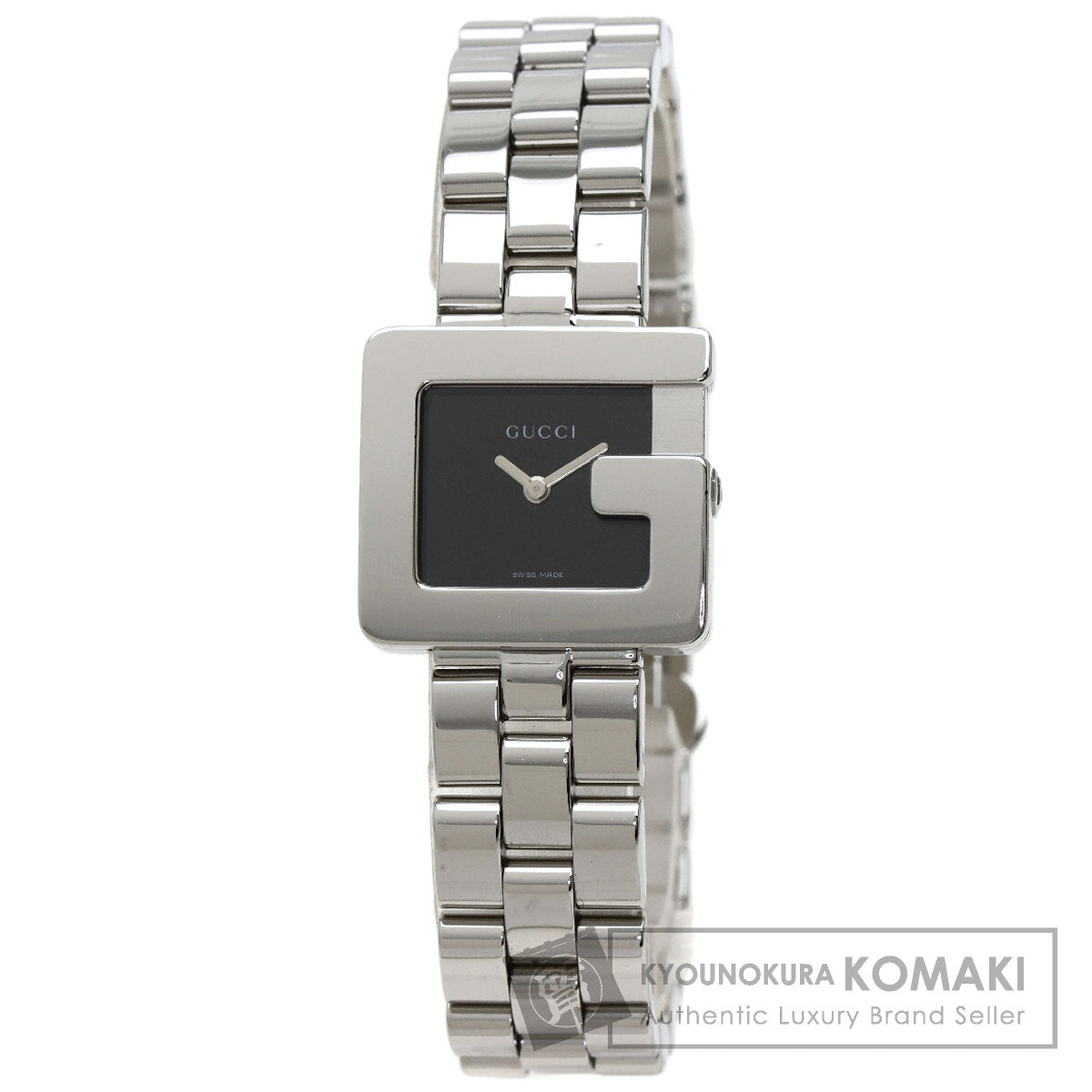 GUCCI Square face G Watches 3600L Stainless Steel/Stainless Steel Ladies