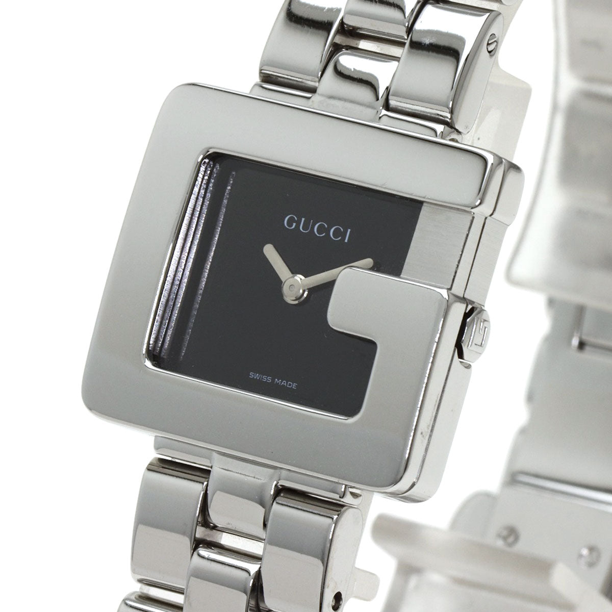 GUCCI Square face G Watches 3600L Stainless Steel/Stainless Steel Ladies