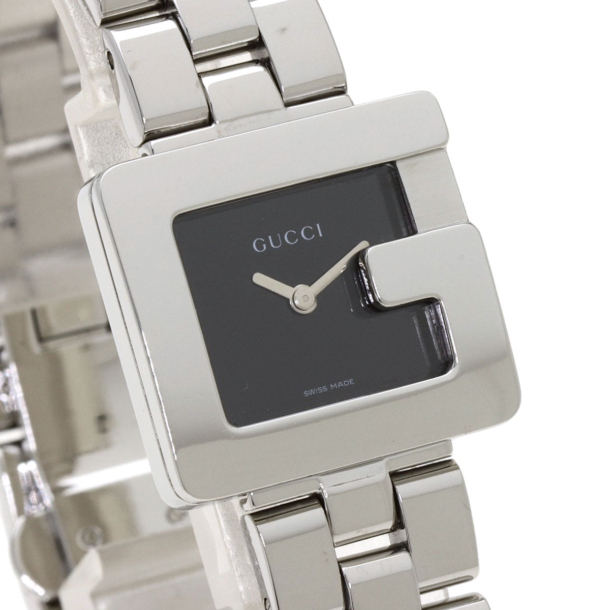 GUCCI Square face G Watches 3600L Stainless Steel/Stainless Steel Ladies