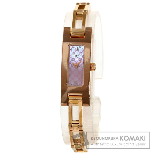 GUCCI Square face Watches 3900L Gold Plated/Gold Plated Ladies