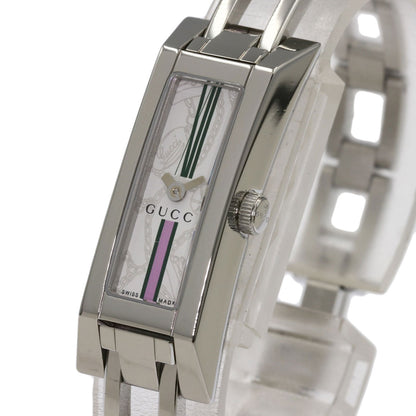 GUCCI Square face Watches YA110 Stainless Steel/Stainless Steel Ladies