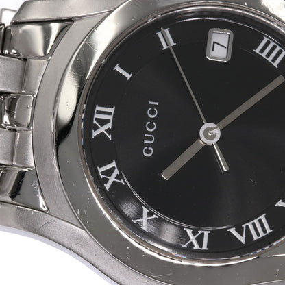 GUCCI Round face Watches 5500M Stainless Steel/Stainless Steel mens