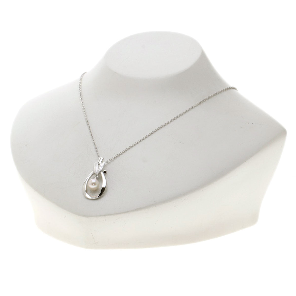 MIKIMOTO   Necklace Akoya pearl Pearl Silver Ladies