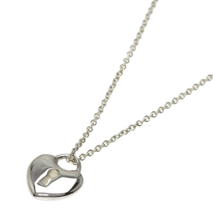 TIFFANY&Co.   Necklace Lockheart Silver Ladies