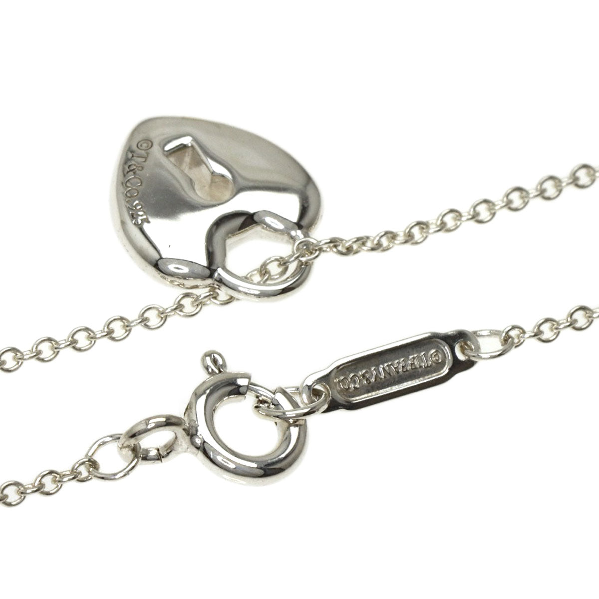 TIFFANY&Co.   Necklace Lockheart Silver Ladies