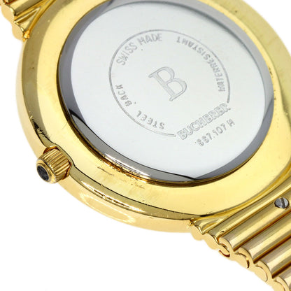 BUCHERER ROUND FACE Watches Gold Plated Gold Plated g　Ladies