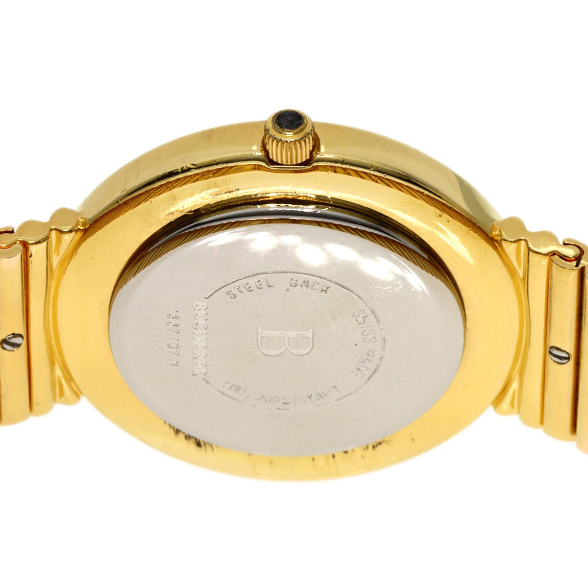 BUCHERER ROUND FACE Watches Gold Plated Gold Plated g　Ladies