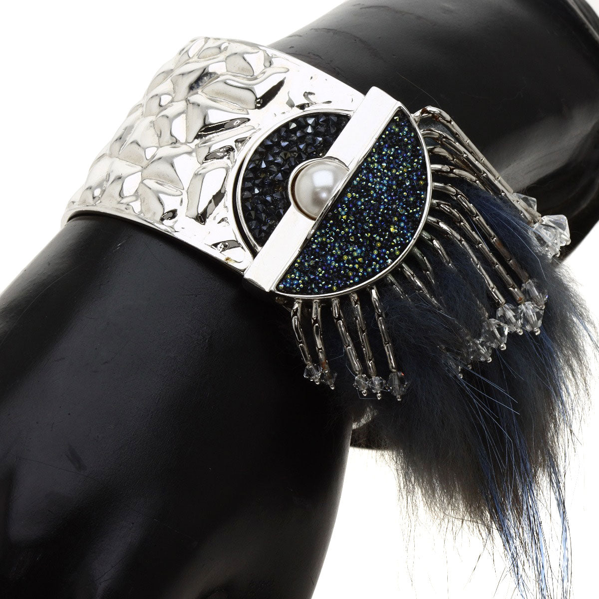 FENDI   Bracelet Fur Metal Ladies