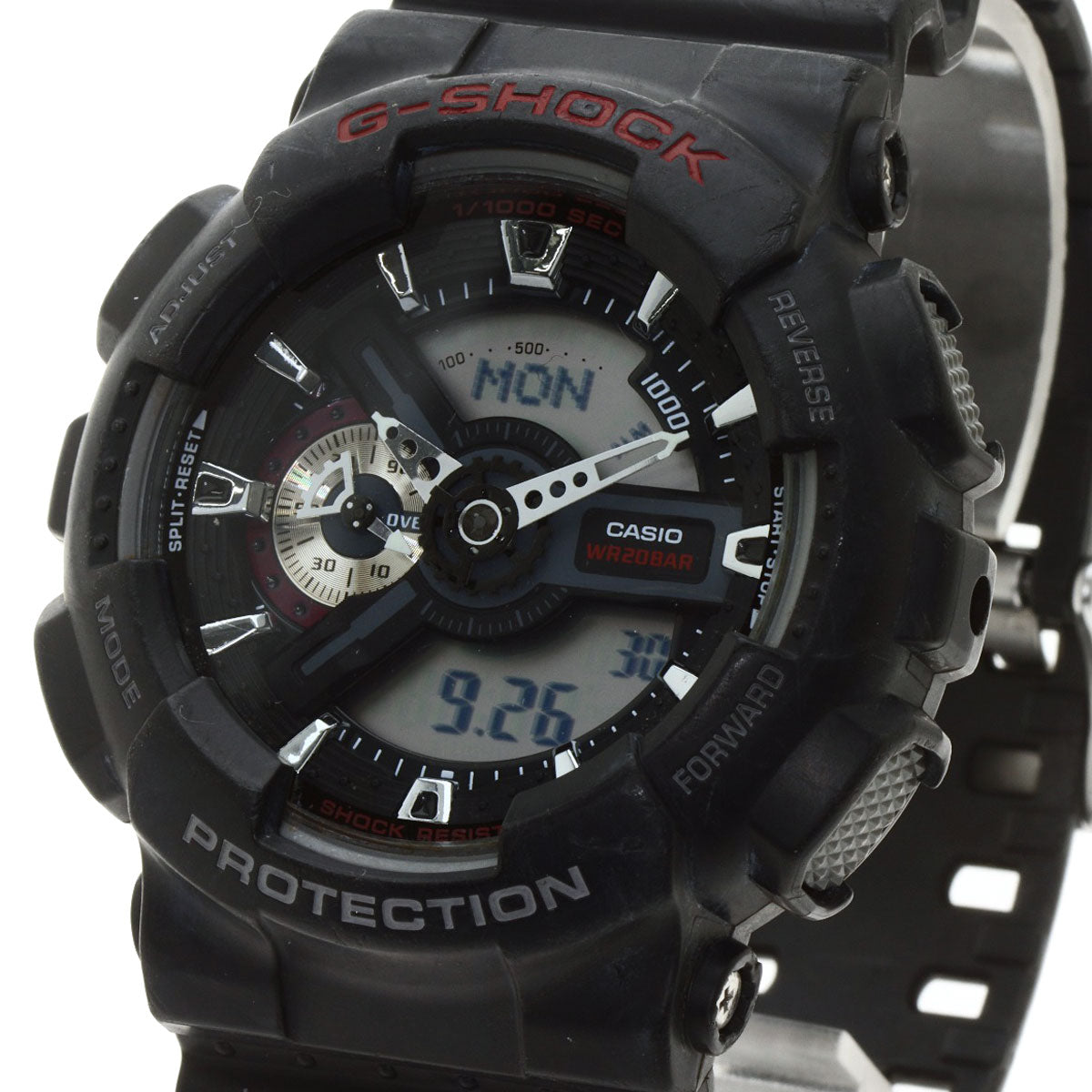 CASIO G-Shock Analog Digital Watches GA-110 Stainless Steel/Resin mens