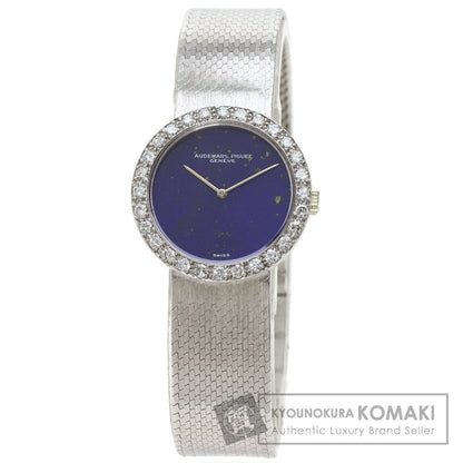 AUDEMARS PIGUET Lapis Lazuli & Azure stone DiamondBezel Watches  K18 White Gold/K18 White Gold Ladies