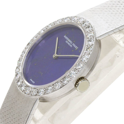 AUDEMARS PIGUET Lapis Lazuli & Azure stone DiamondBezel Watches  K18 White Gold/K18 White Gold Ladies