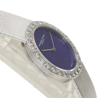 AUDEMARS PIGUET Lapis Lazuli & Azure stone DiamondBezel Watches  K18 White Gold/K18 White Gold Ladies