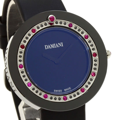 Damiani Belle Epoque Ruby Black Diamond Watches BCLSRB37 Ceramic/Rubber Ladies