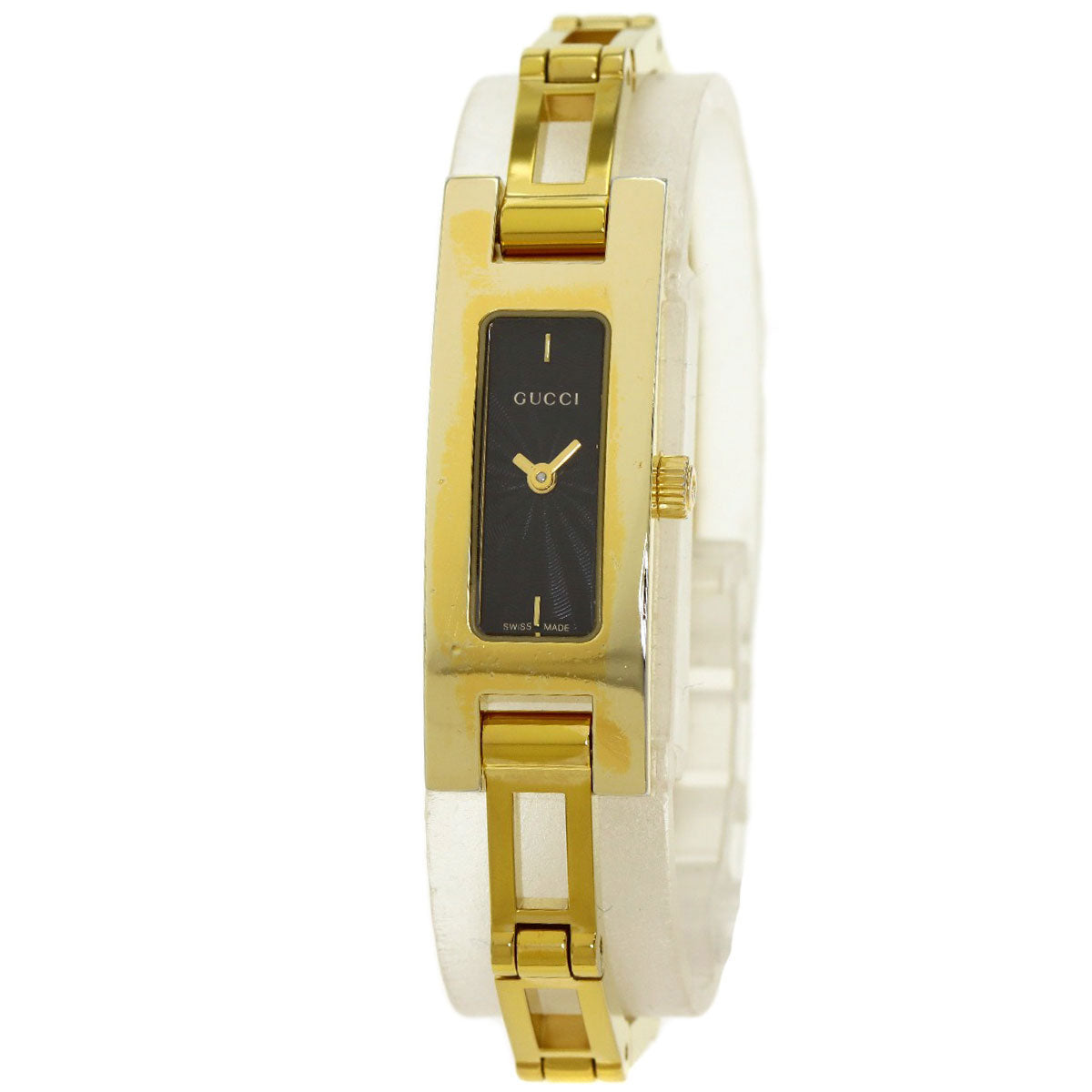 GUCCI Square face Watches 3900L Gold Plated/Gold Plated Ladies