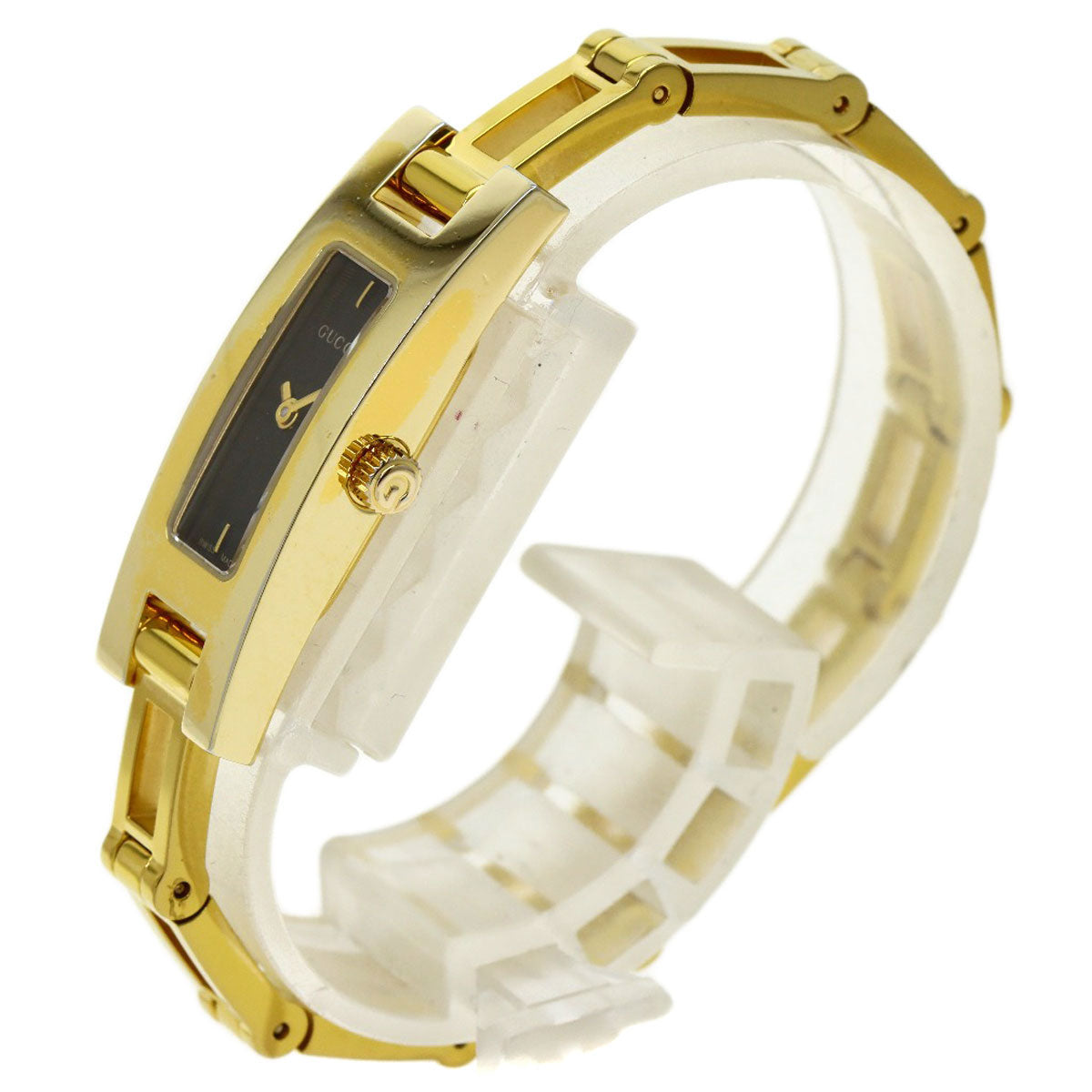 GUCCI Square face Watches 3900L Gold Plated/Gold Plated Ladies