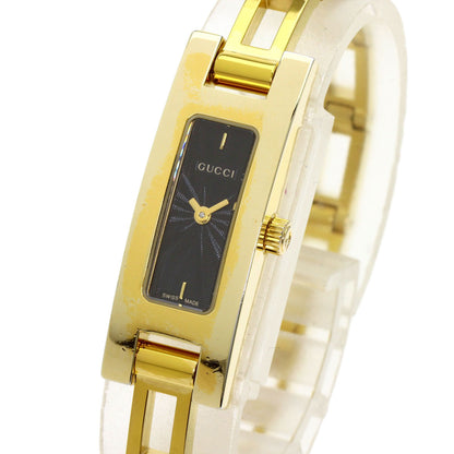 GUCCI Square face Watches 3900L Gold Plated/Gold Plated Ladies