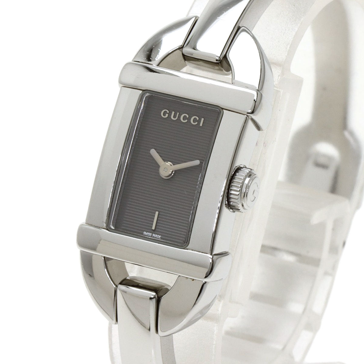 GUCCI Bangle Watches 6800L Stainless Steel/Stainless Steel Ladies