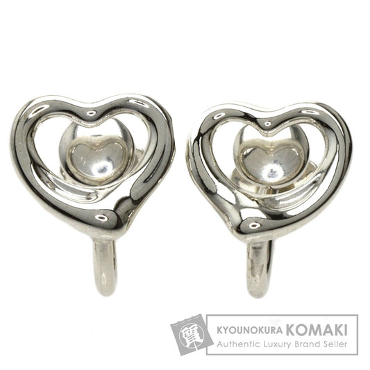 TIFFANY&Co.   Earring Open heart Silver Ladies