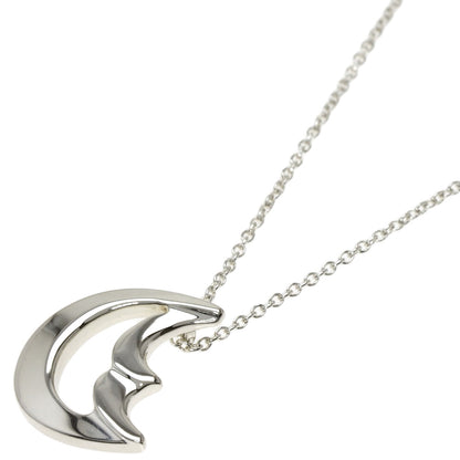 TIFFANY&Co.   Necklace Crescent moon Silver Ladies