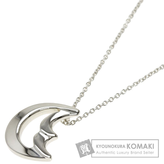 TIFFANY&Co.   Necklace Crescent moon Silver Ladies